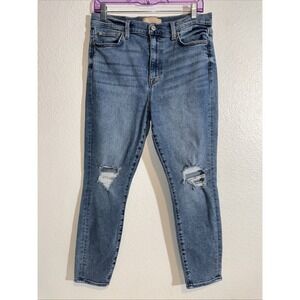 7 For All Mankind Womens Jeans  32 LUXE VINTAGE High Waist Ankle Skinny Seven